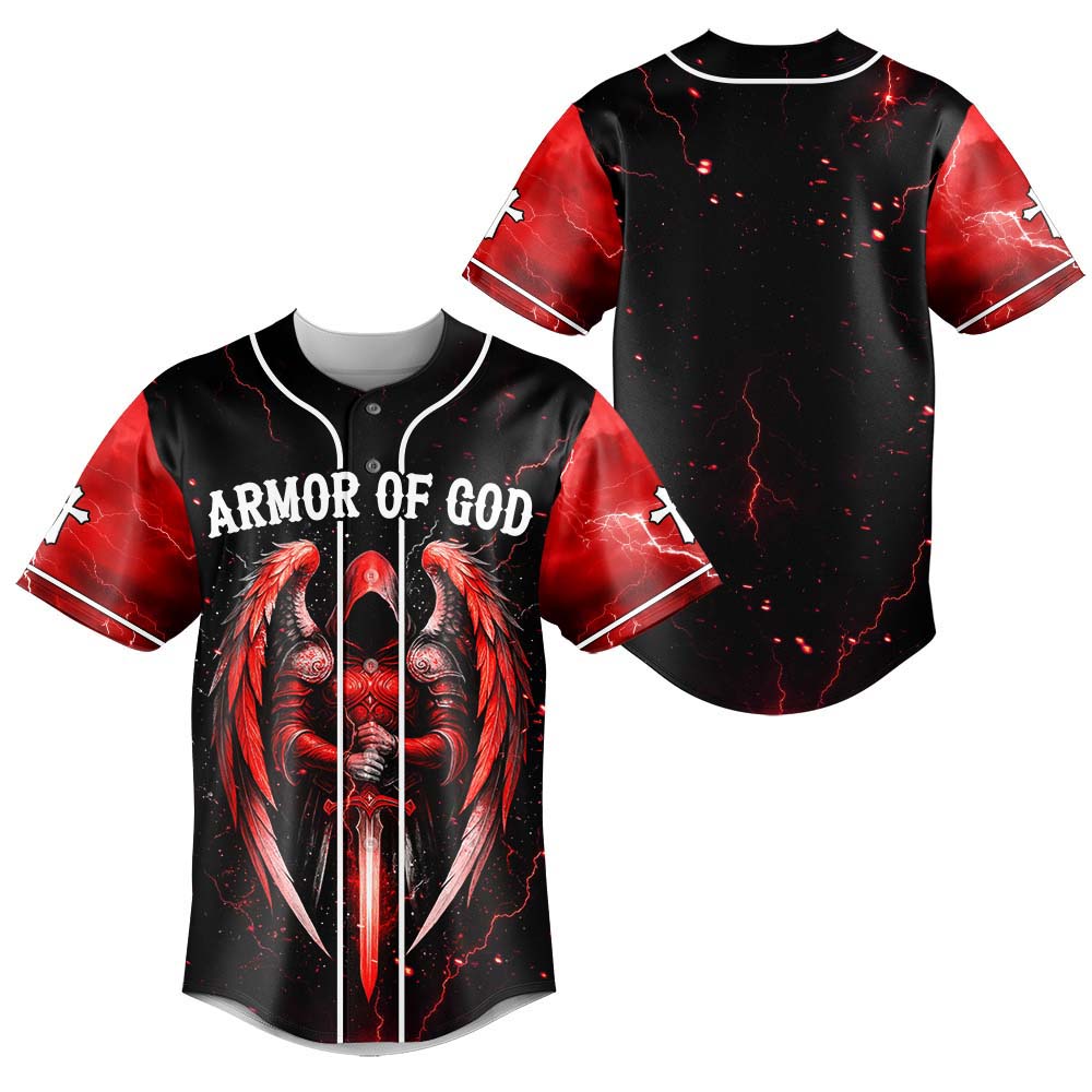 Armor of God Baseball Jersey 2