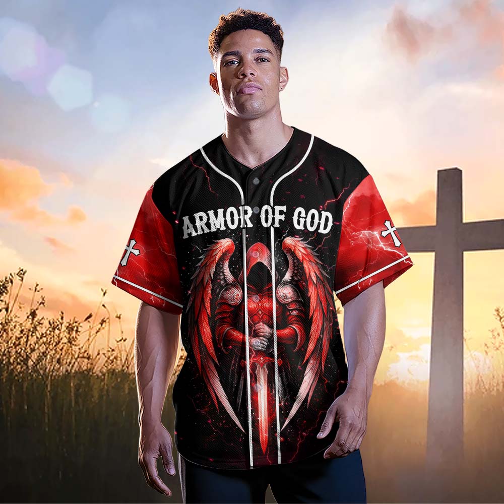 Armor of God Baseball Jersey 2