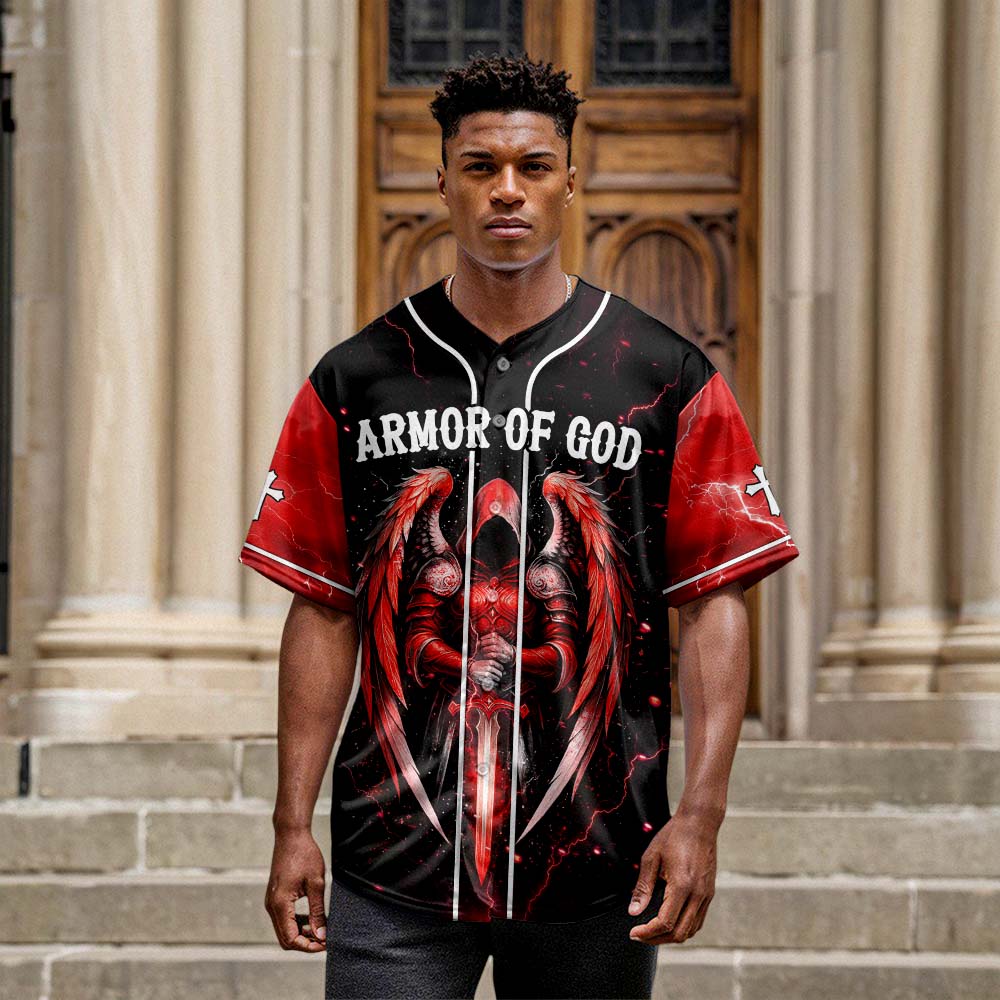 Armor of God Baseball Jersey 2