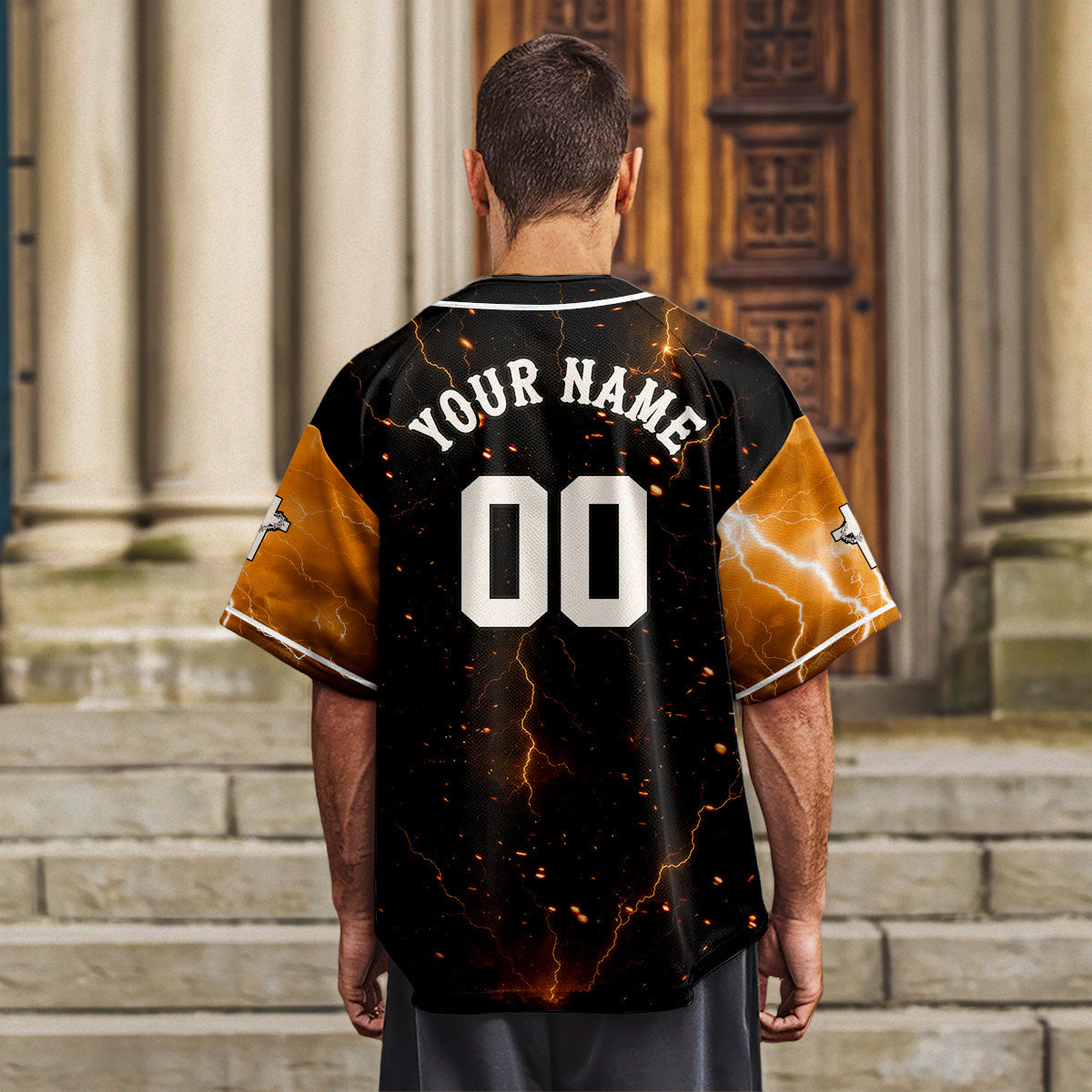 Fearless In Faith Baseball Jersey