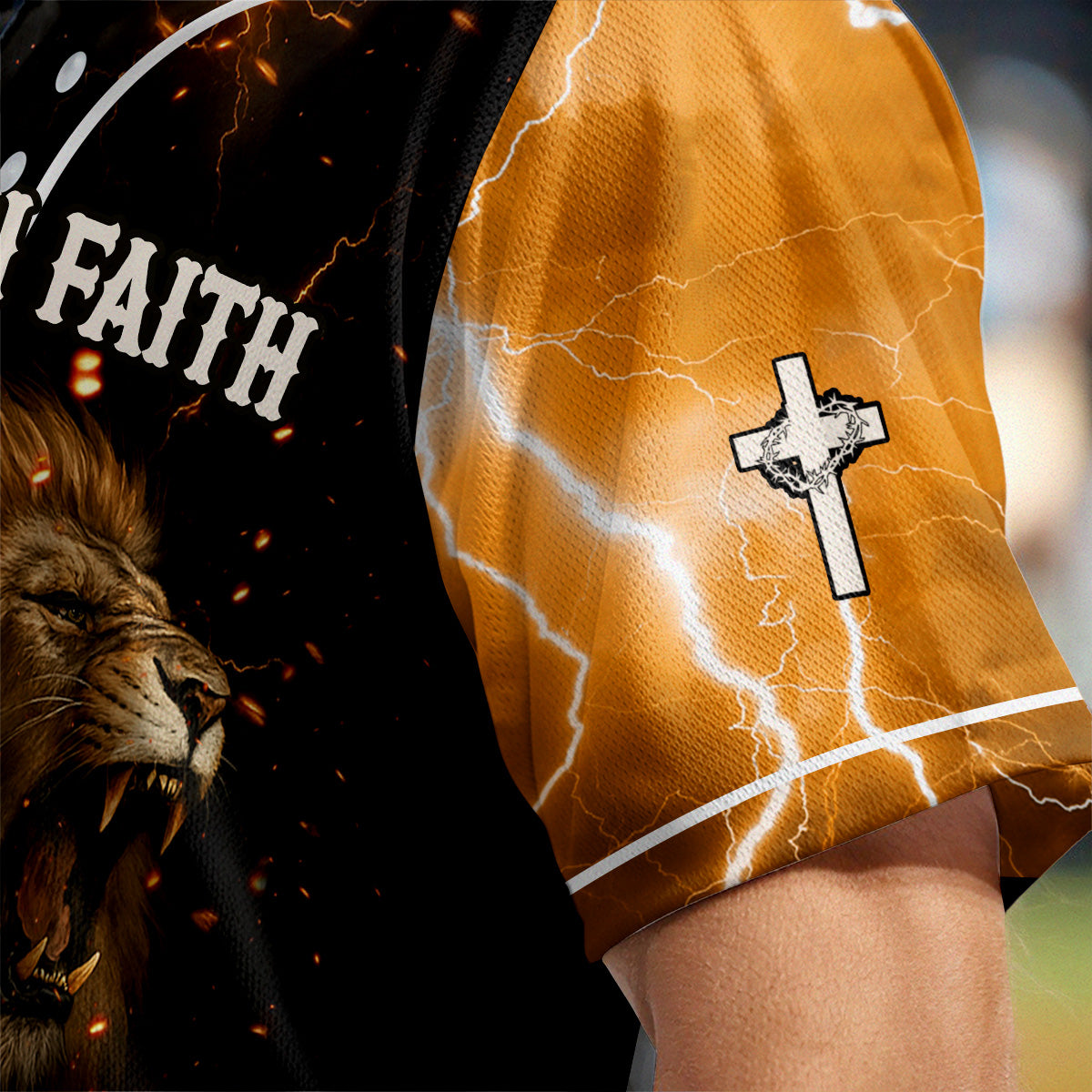 Fearless In Faith Baseball Jersey