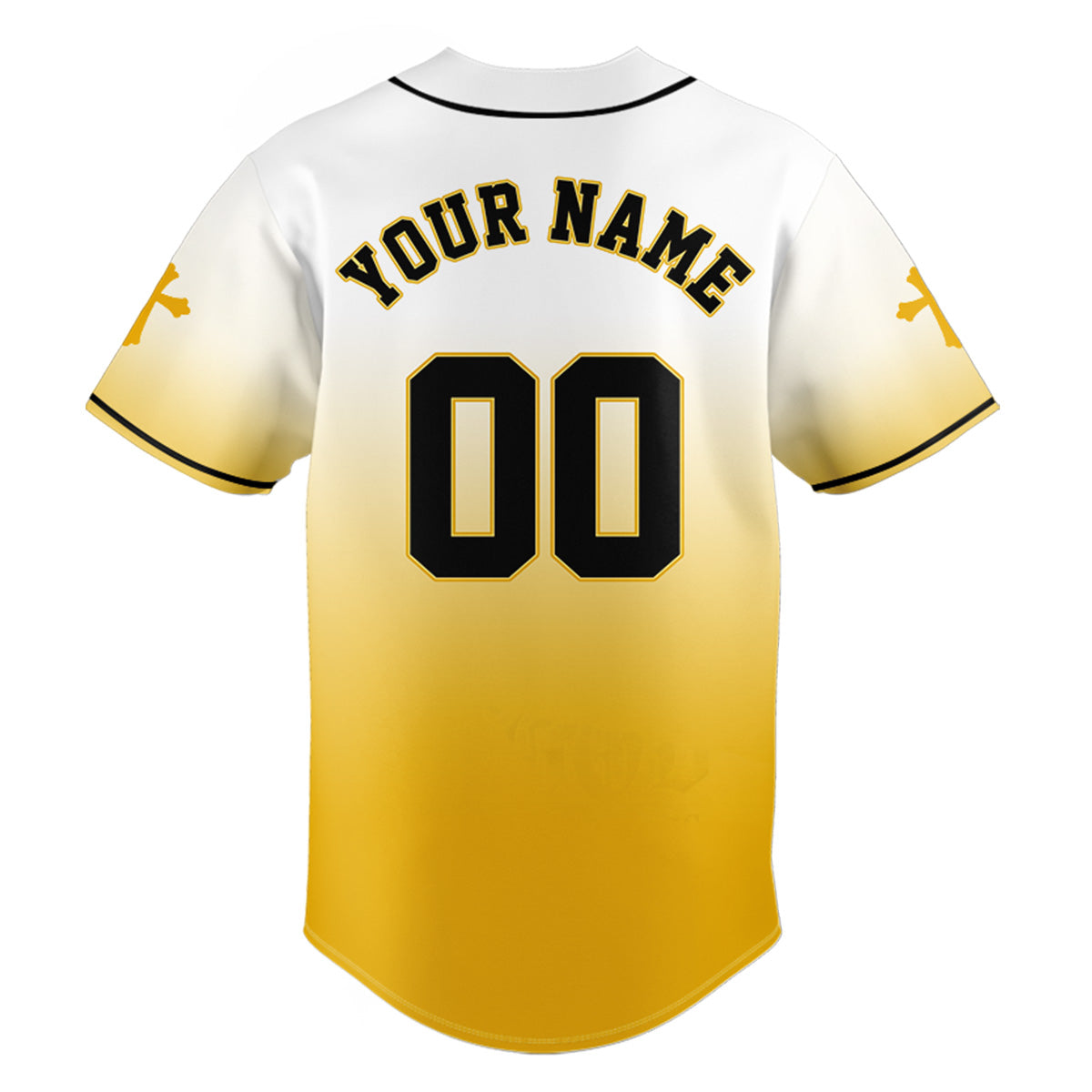 He Is Risen Gradient Baseball Jersey