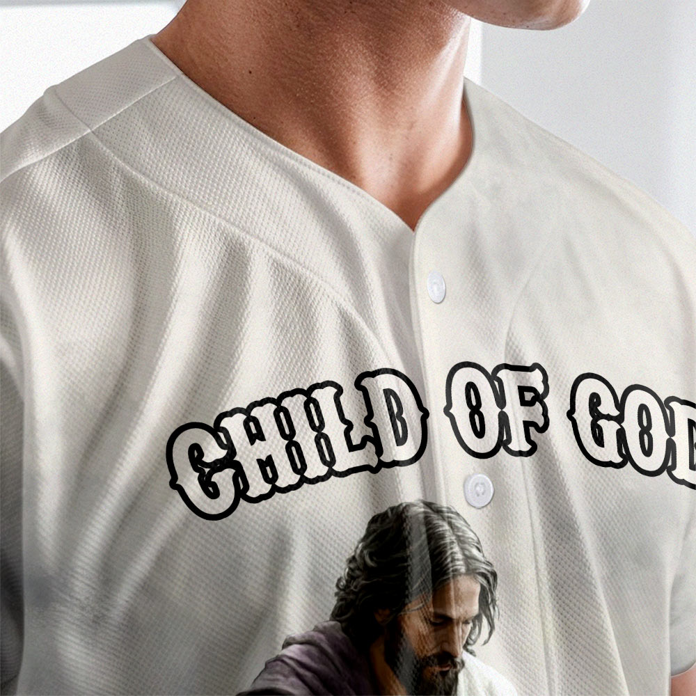 God Is Good Custom Name Baseball Jersey