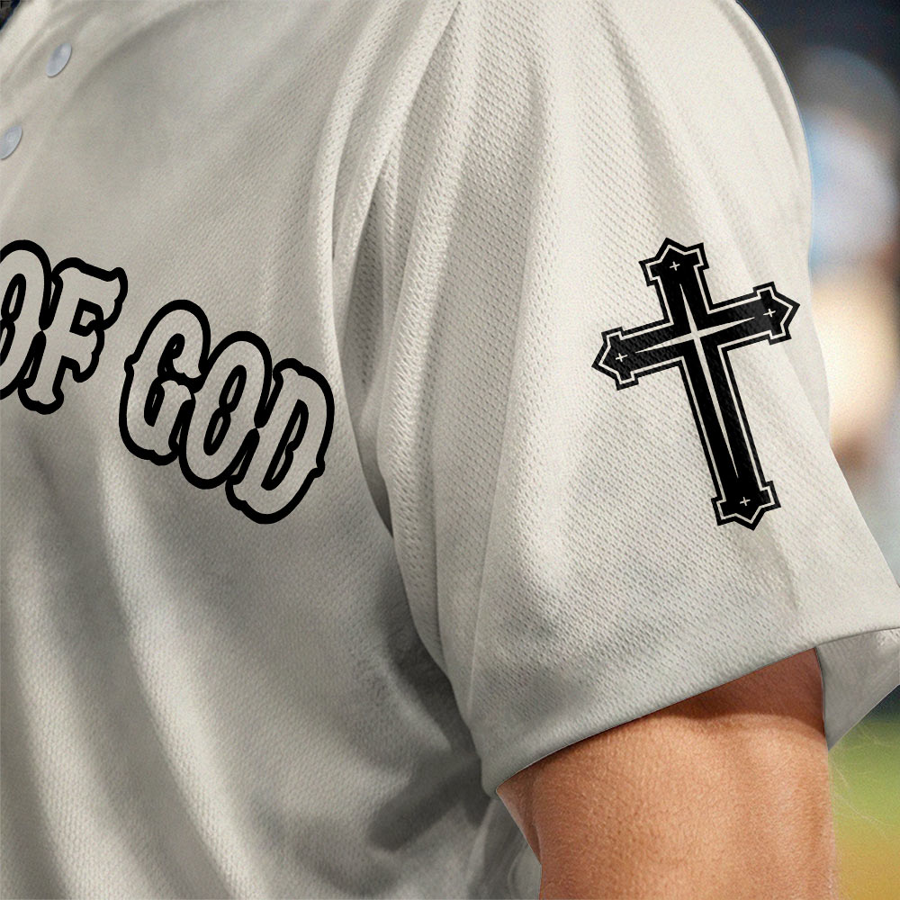 God Is Good Custom Name Baseball Jersey
