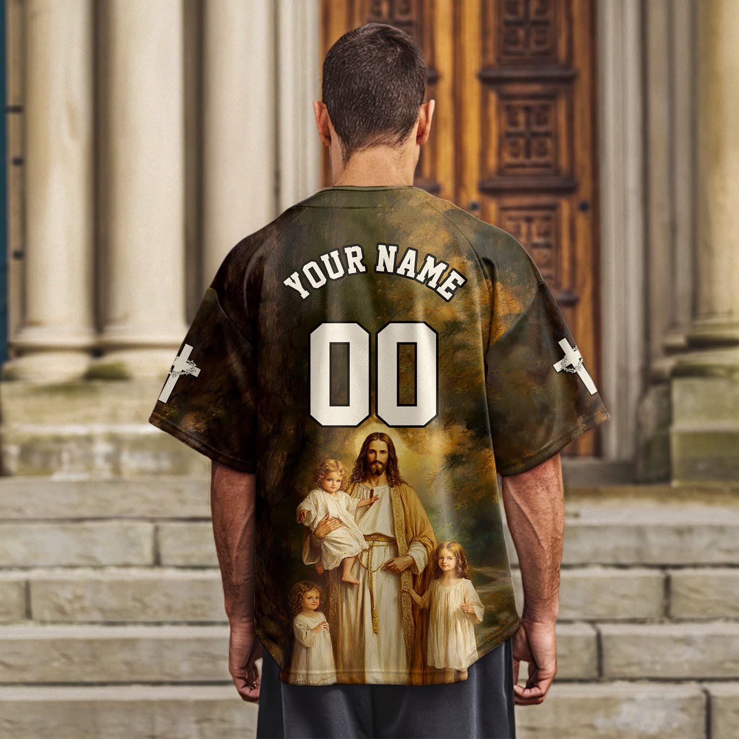 Child of God – Divine Embrace Baseball Jersey