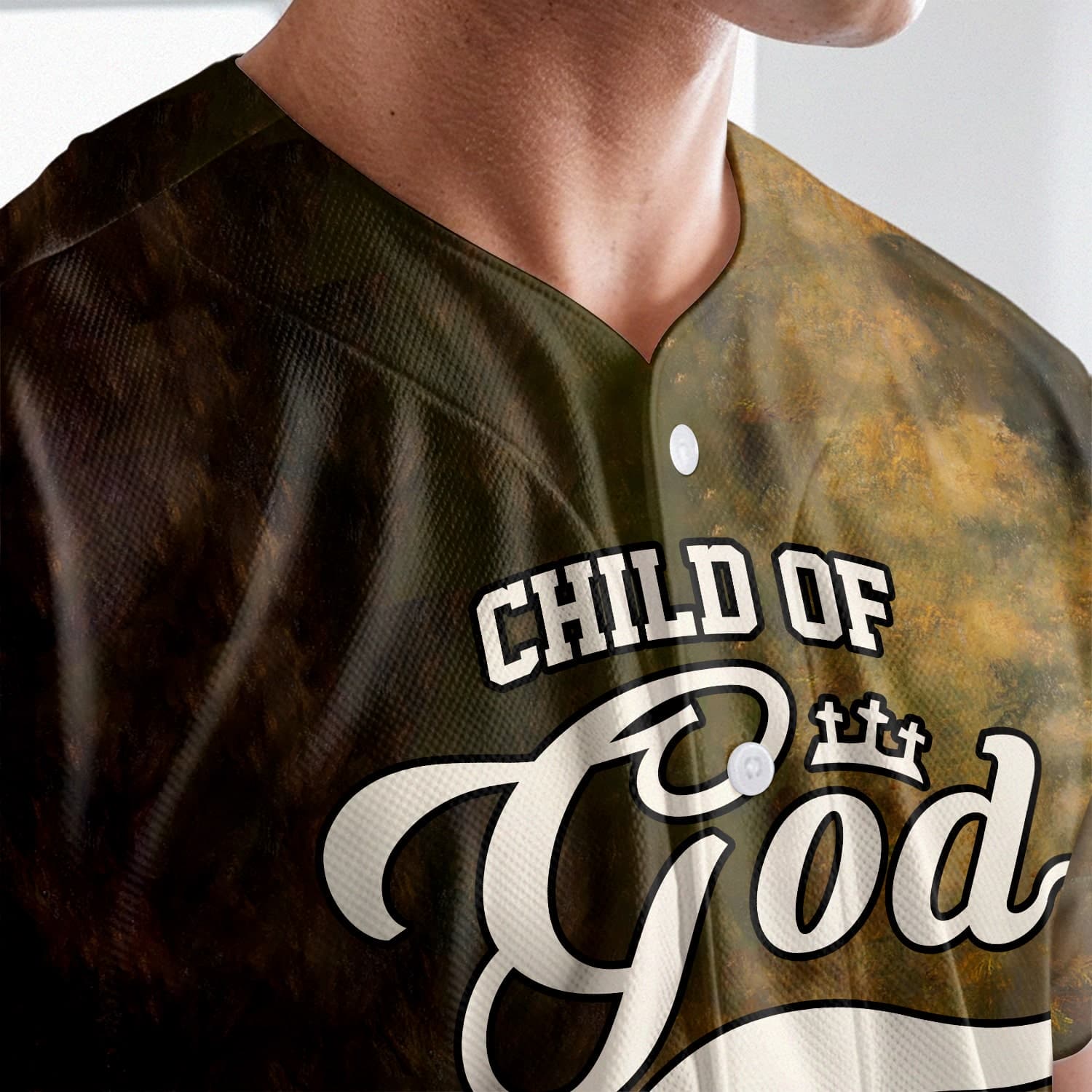 Child of God – Divine Embrace Baseball Jersey