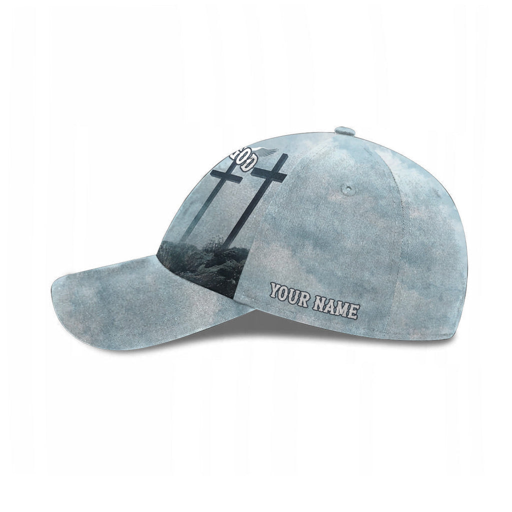 Blessed by GOD Loved by JESUS Led by the SPIRIT Baseball Cap