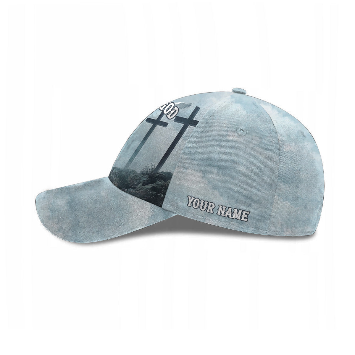 Blessed by GOD Loved by JESUS Led by the SPIRIT Baseball Cap