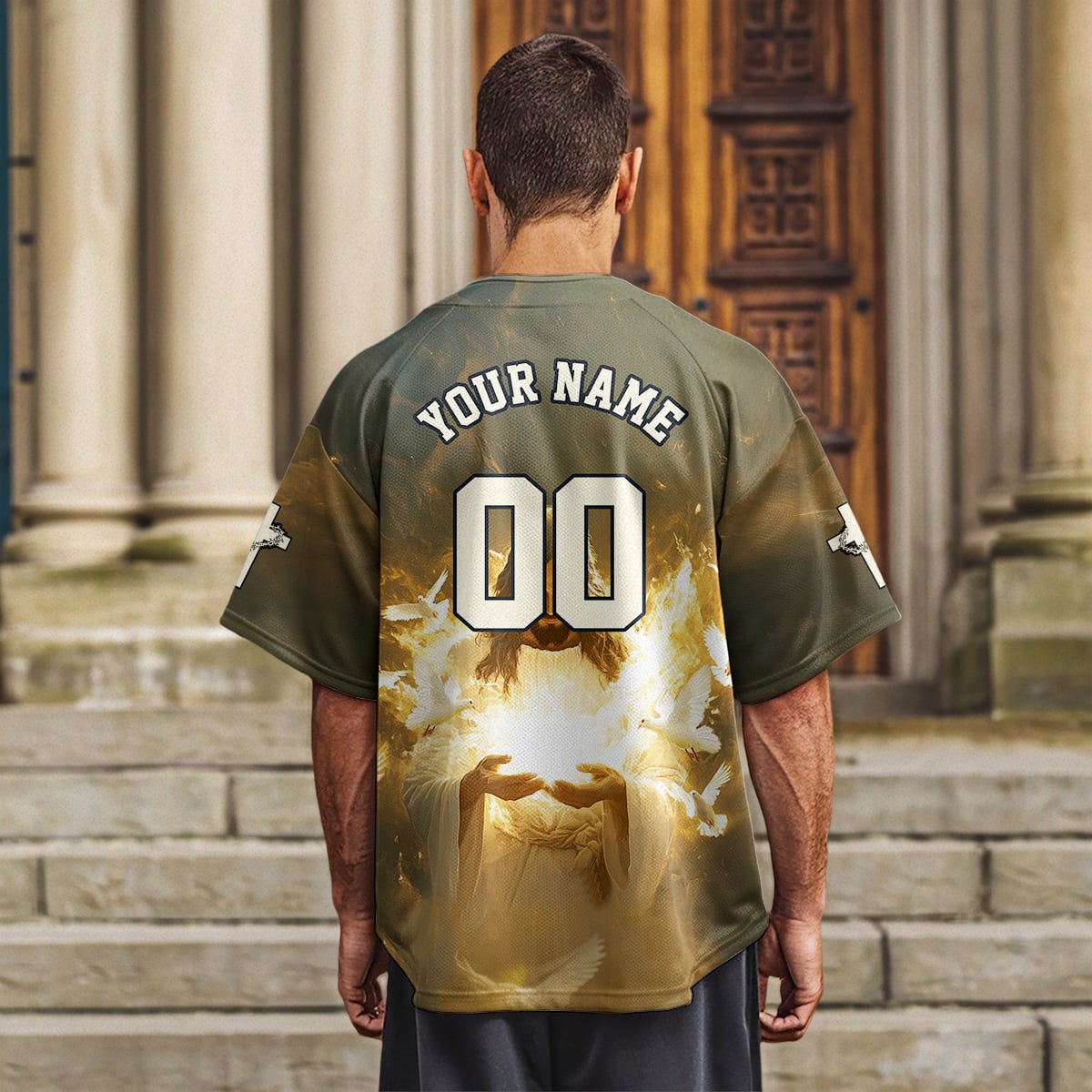 He Is Risen Baseball Jersey