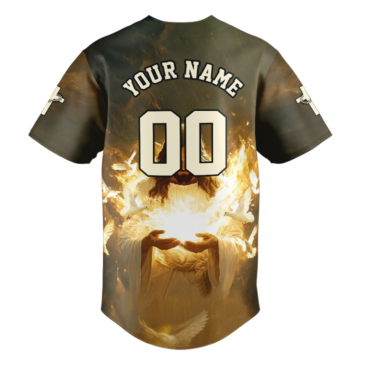 He Is Risen Baseball Jersey