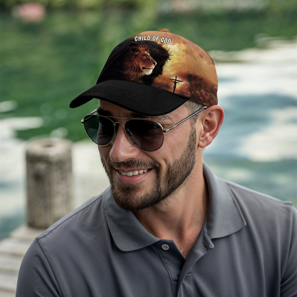 Child of God He Is Risen Baseball Cap