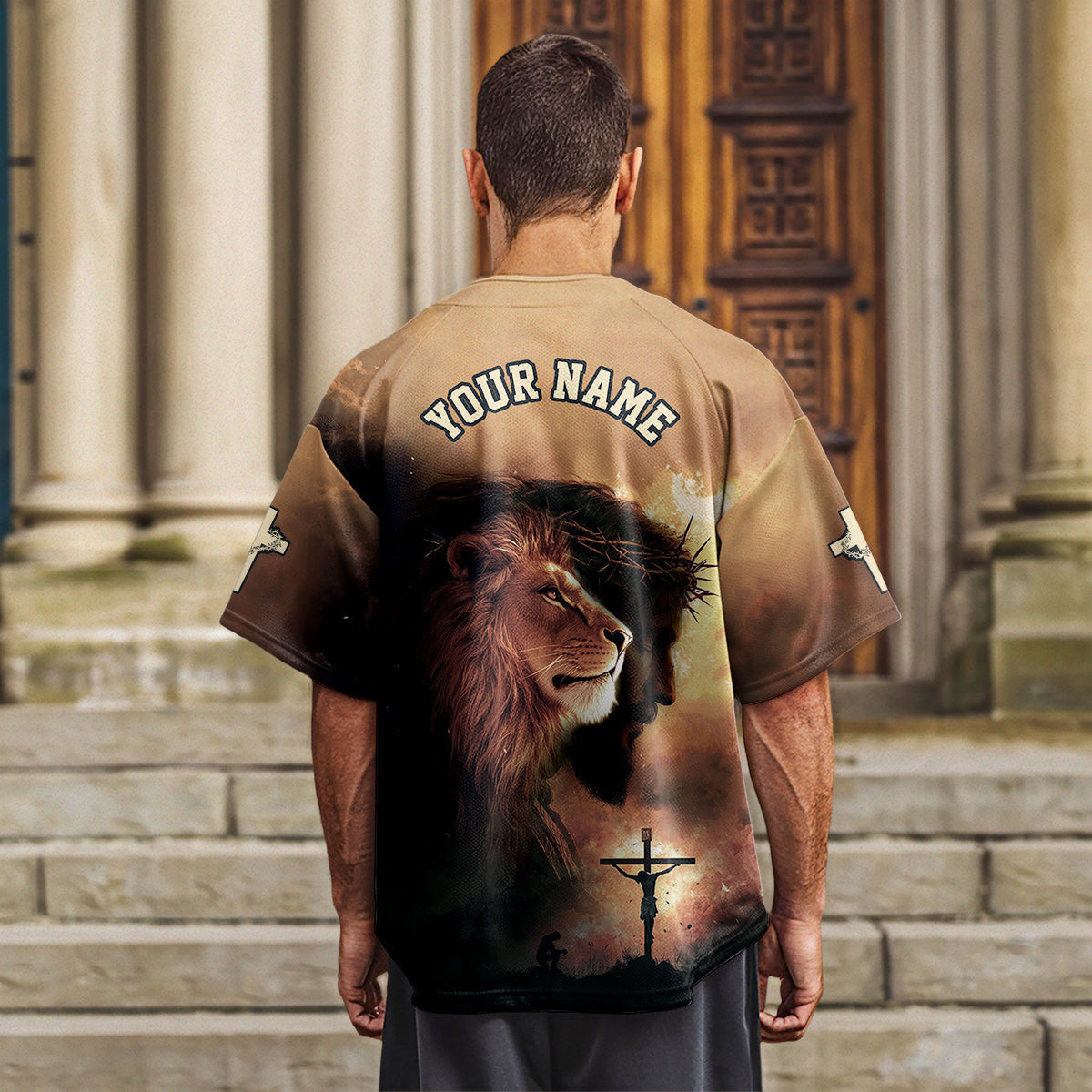 He Is Risen Custom Name Baseball Jersey