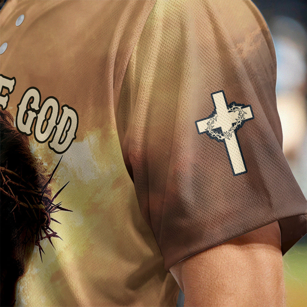He Is Risen Custom Name Baseball Jersey