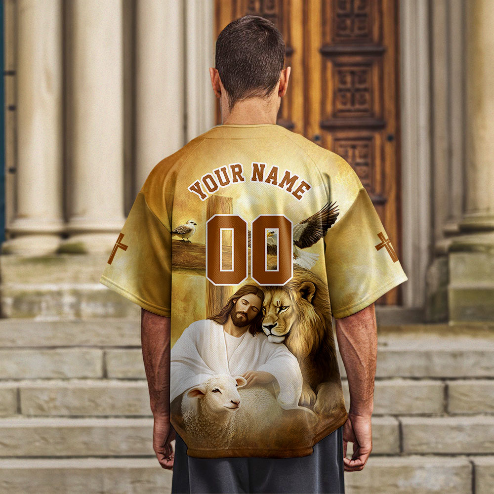 Jesus He Is Risen Baseball Jersey