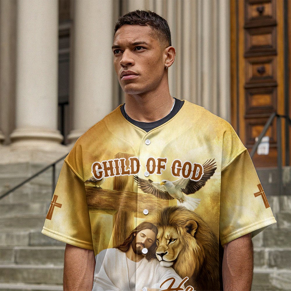 Jesus He Is Risen Baseball Jersey