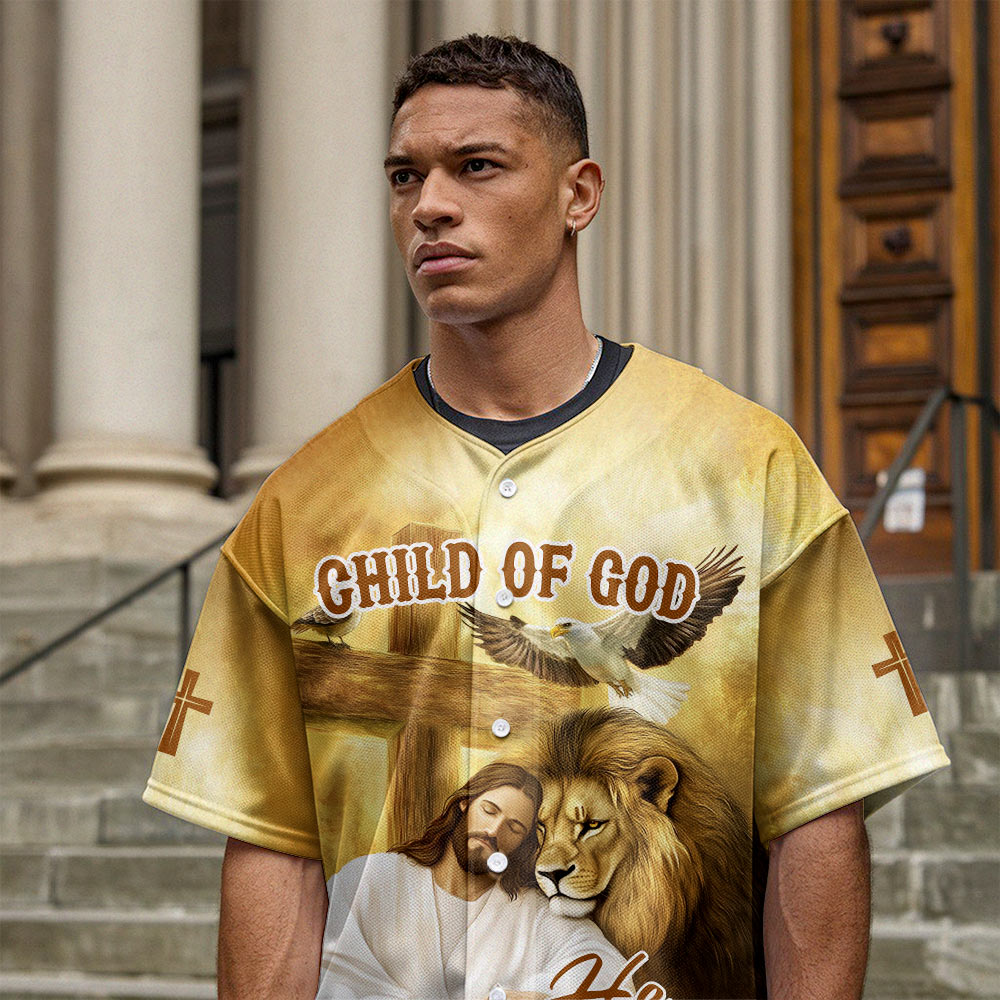 Jesus He Is Risen Custom Name Baseball Jersey