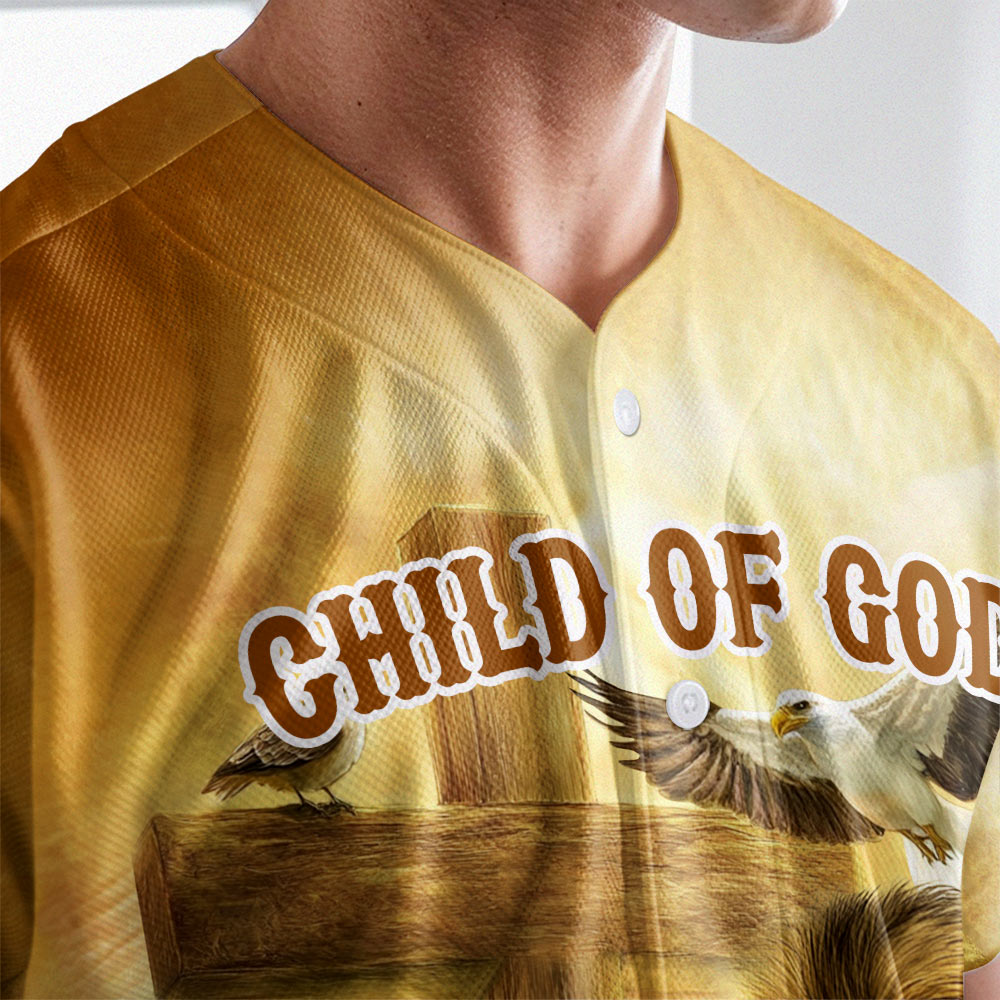 Jesus He Is Risen Custom Name Baseball Jersey