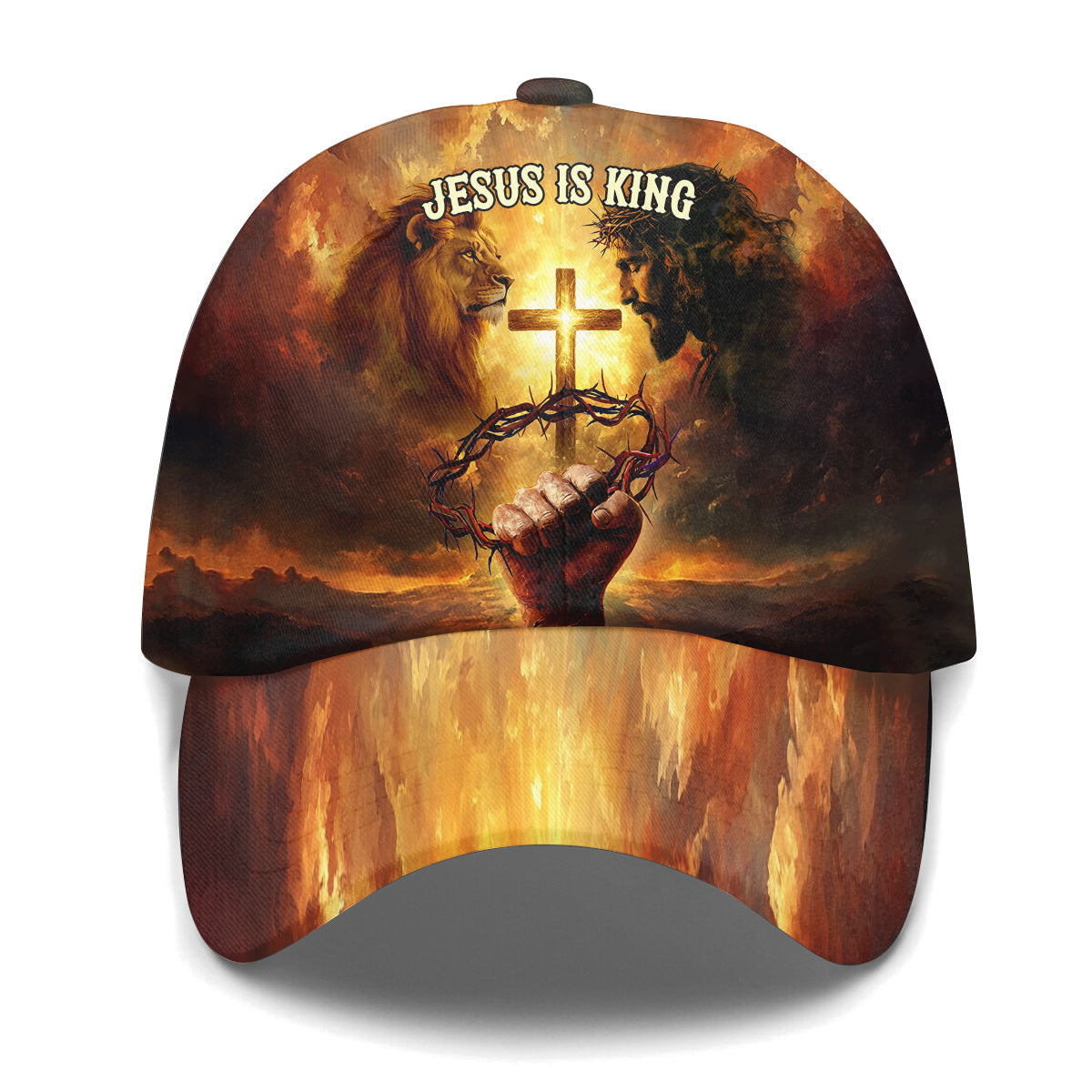Jesus Is King Baseball Cap