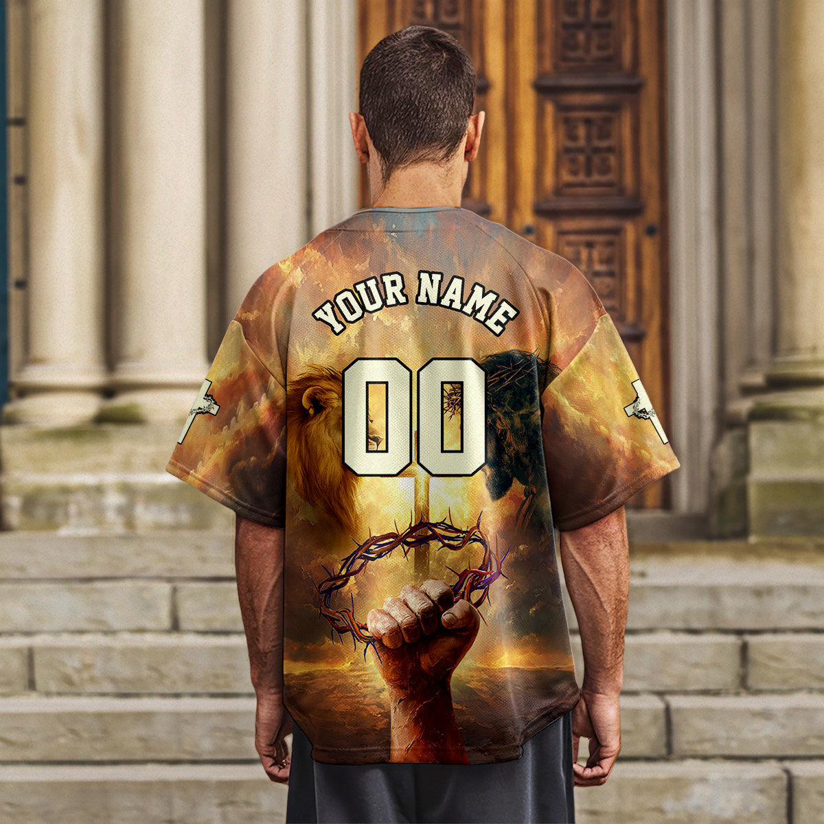 Jesus Is King Baseball Jersey