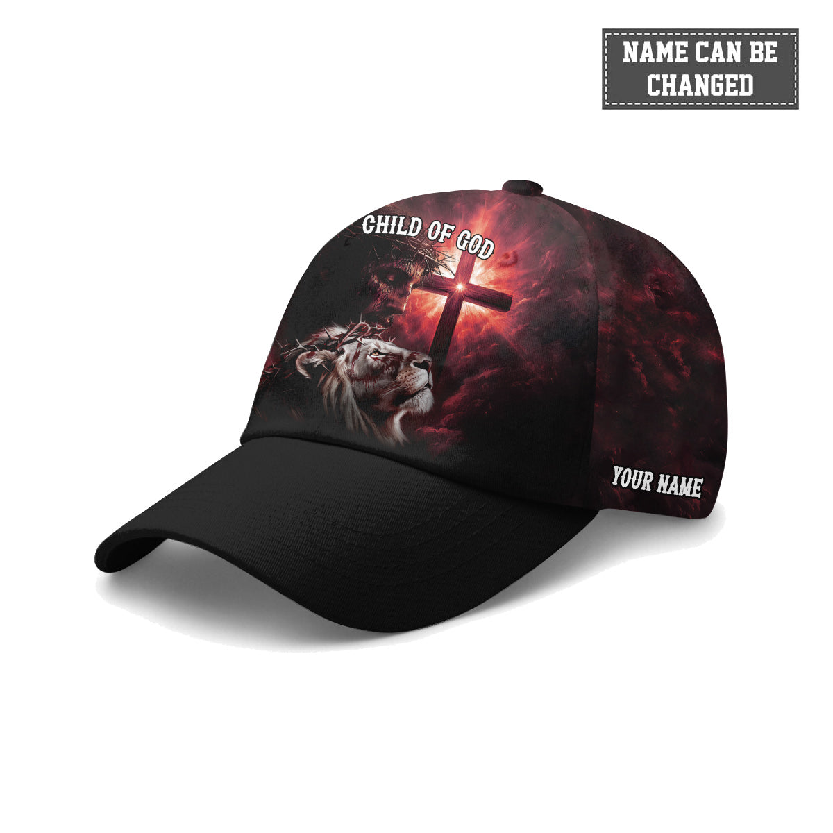 Child Of God Risen Warrior Baseball Cap