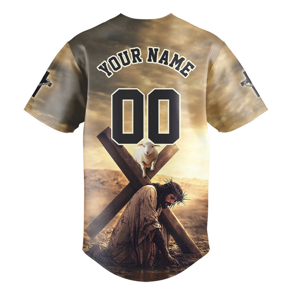 Jesus Save My Life Baseball Jersey