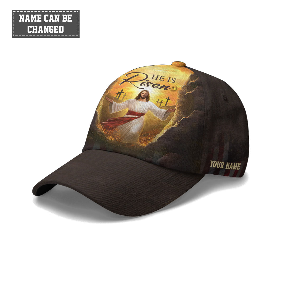 He Is Risen Baseball Cap