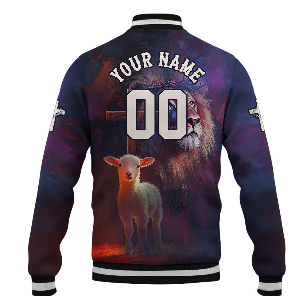 Jesus Changed My Life Baseball Jacket