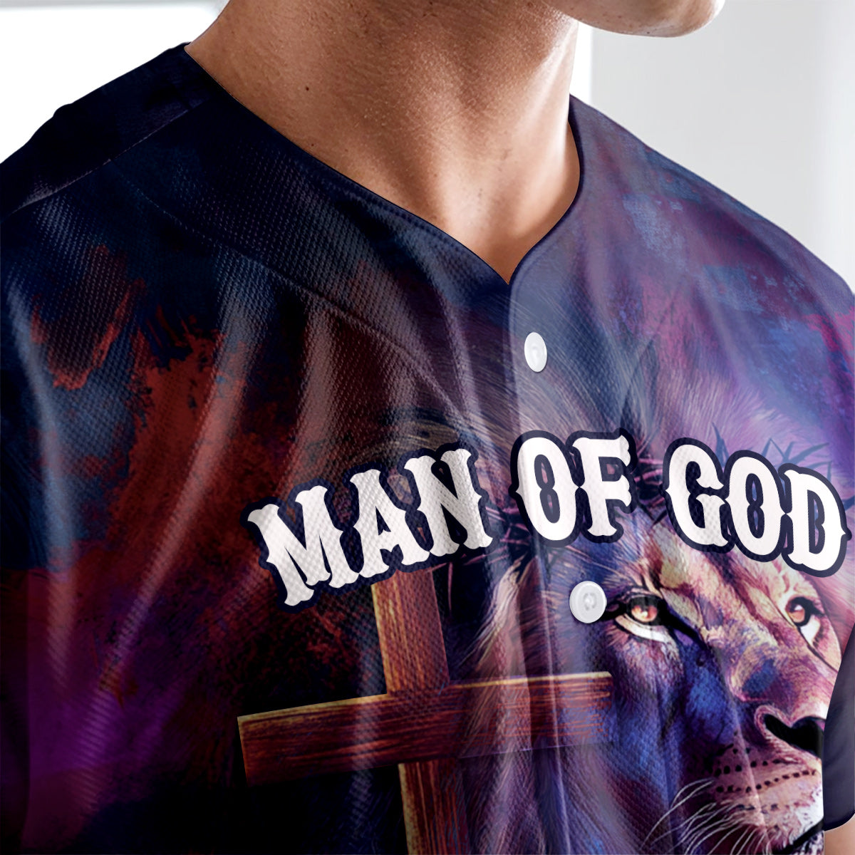 Jesus Changed My Life Baseball Jersey