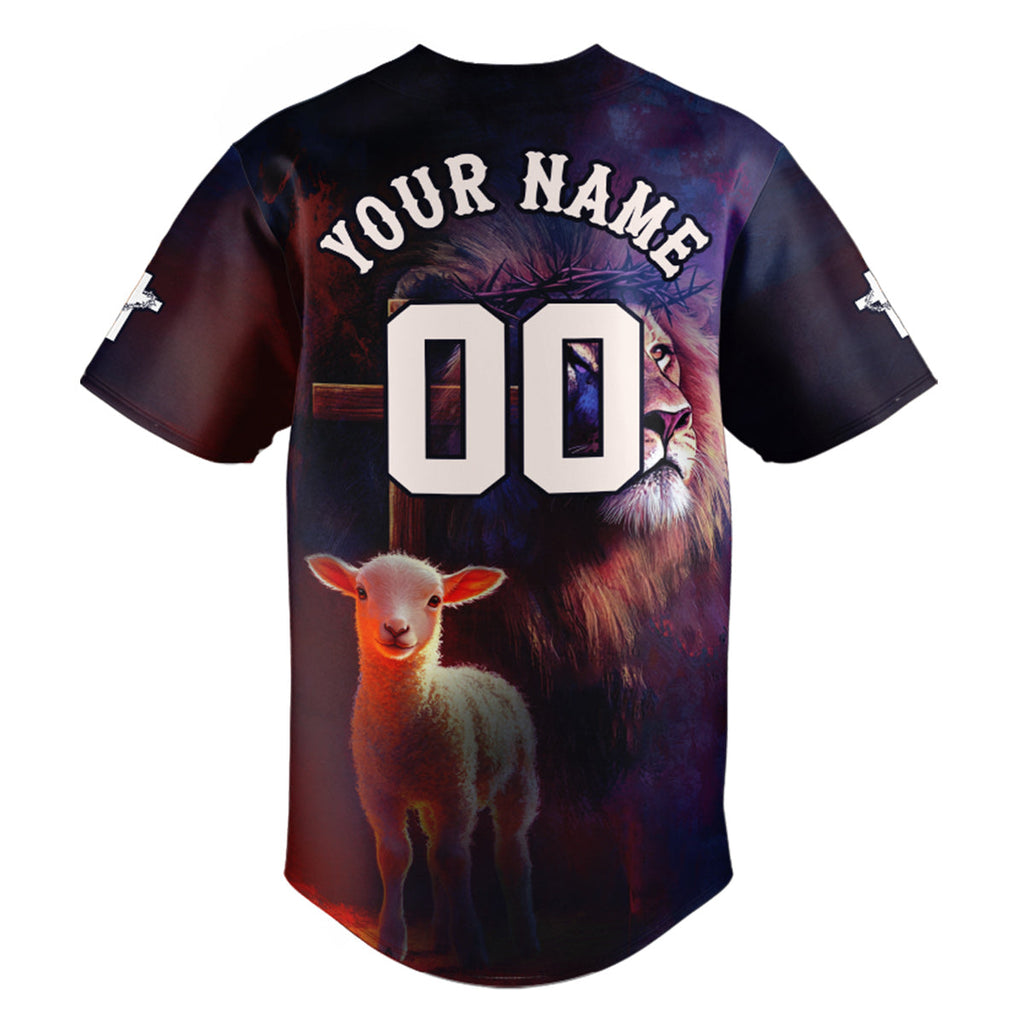 Jesus Changed My Life Baseball Jersey