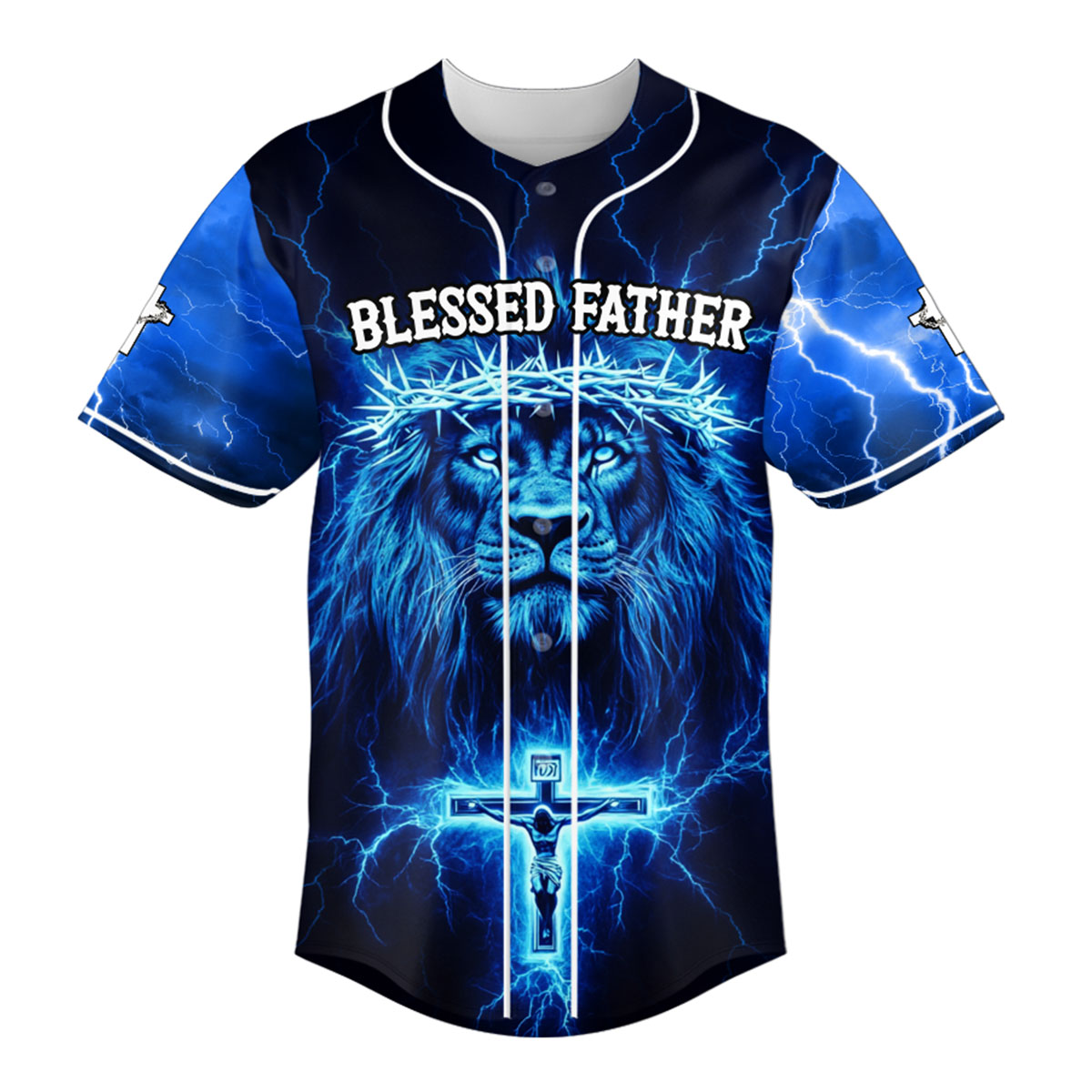 Blessed Father Baseball Jersey