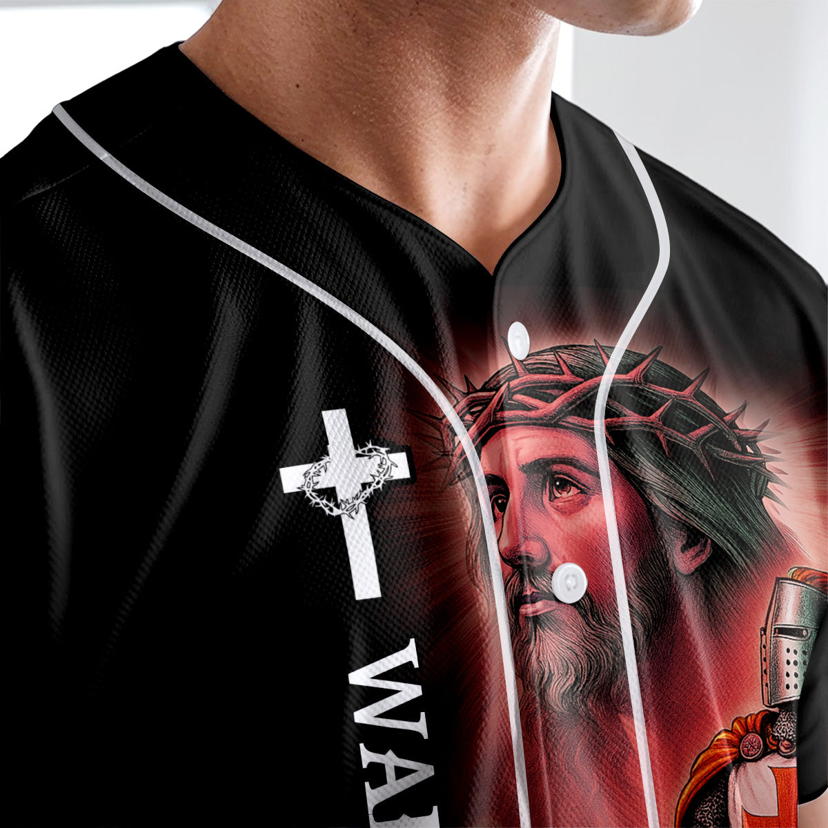 It Ain't Over Until God Custom Name Baseball Jersey