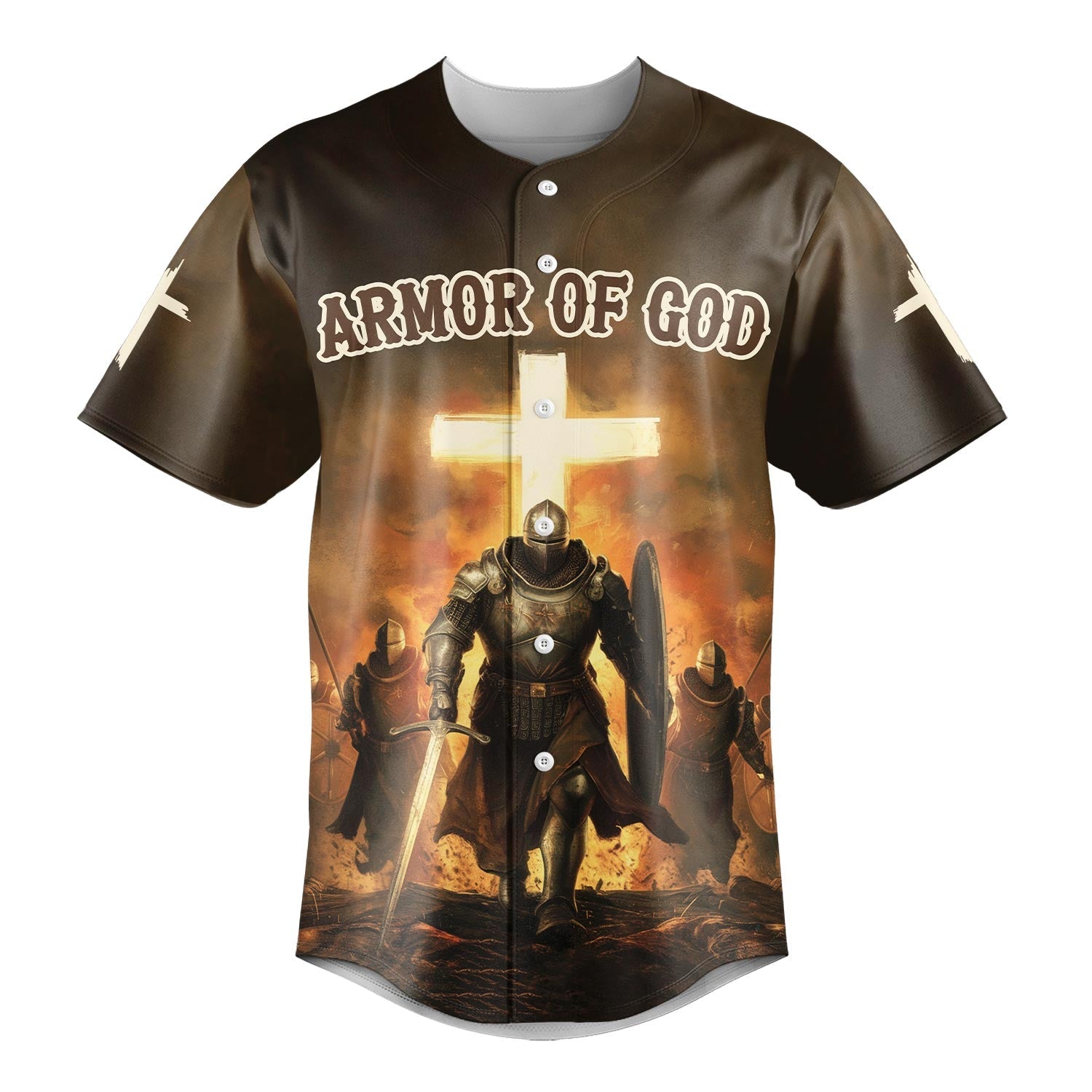 Armor of God Warrior Baseball Jersey