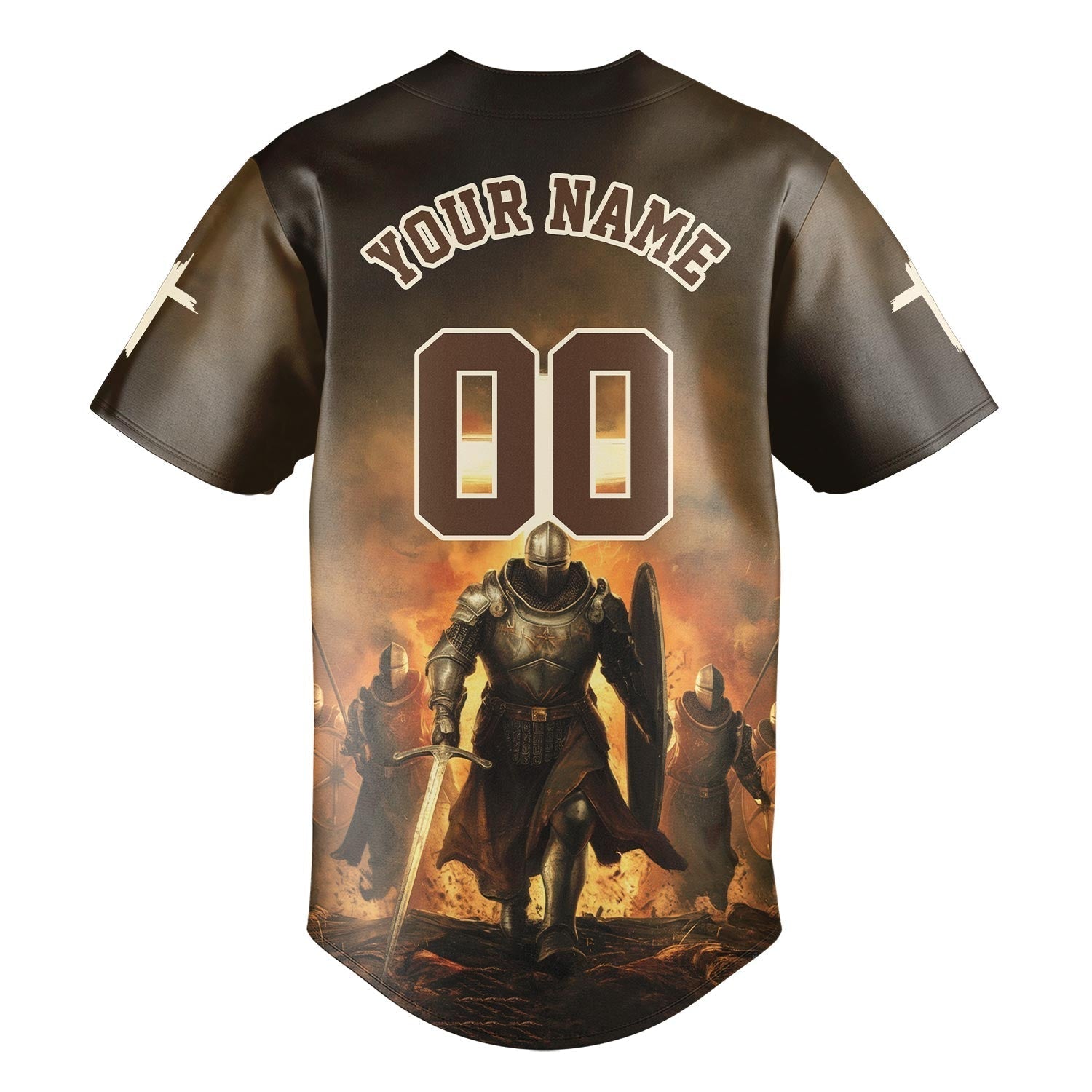 Armor of God Warrior Baseball Jersey