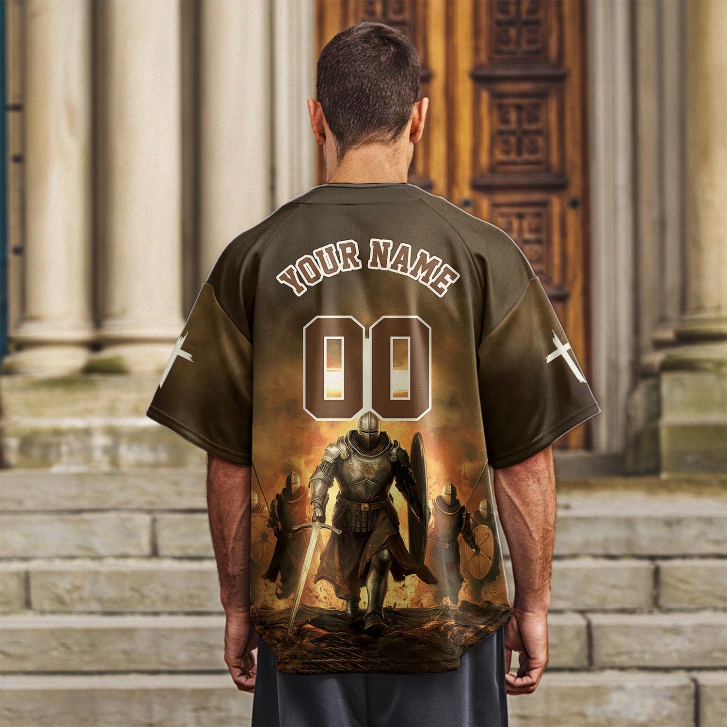 Armor of God Warrior Baseball Jersey