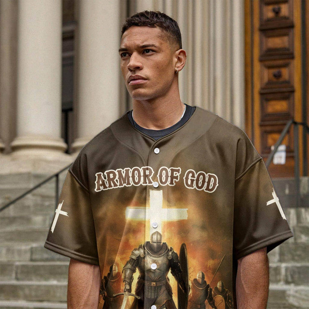 Armor of God Warrior Baseball Jersey