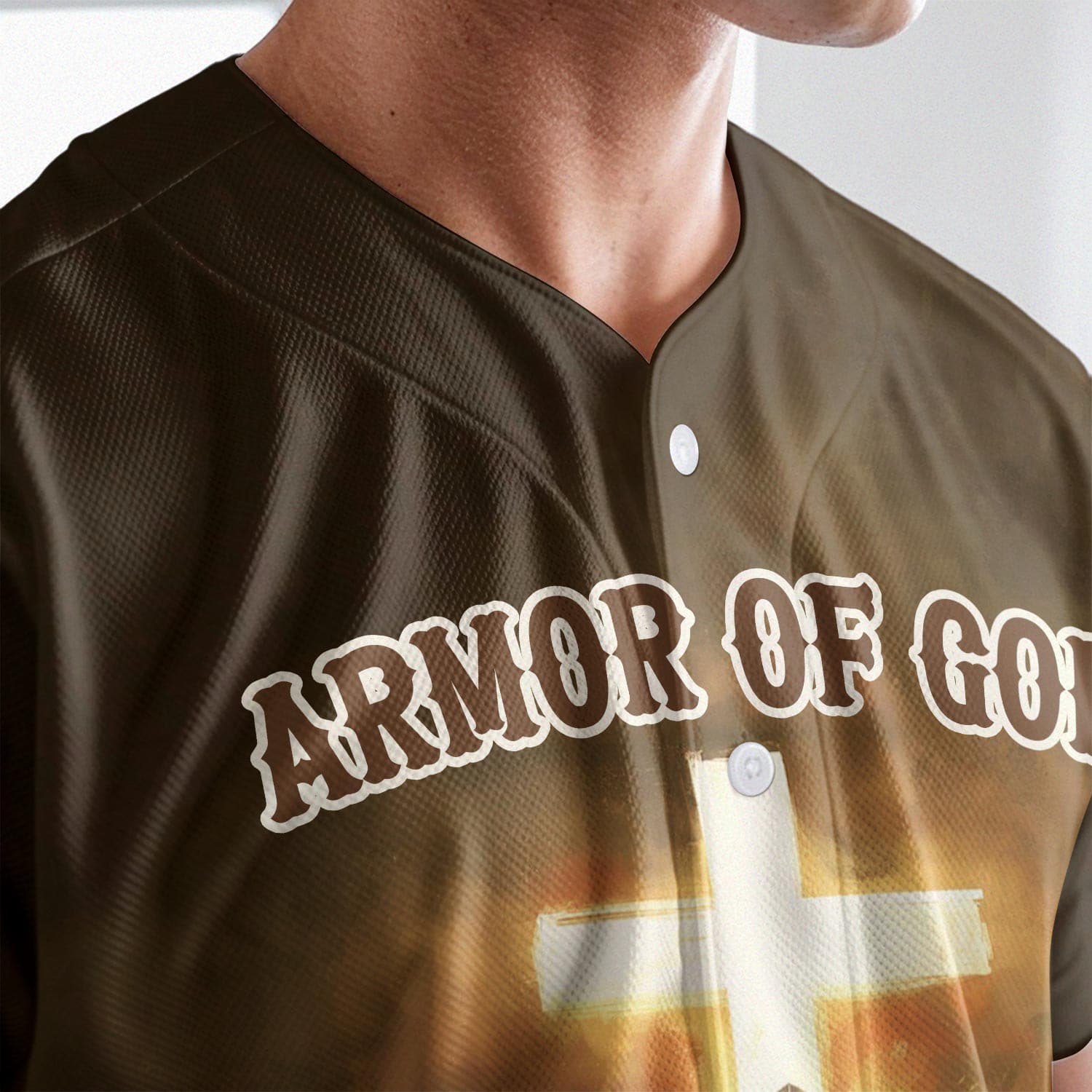Armor of God Warrior Baseball Jersey