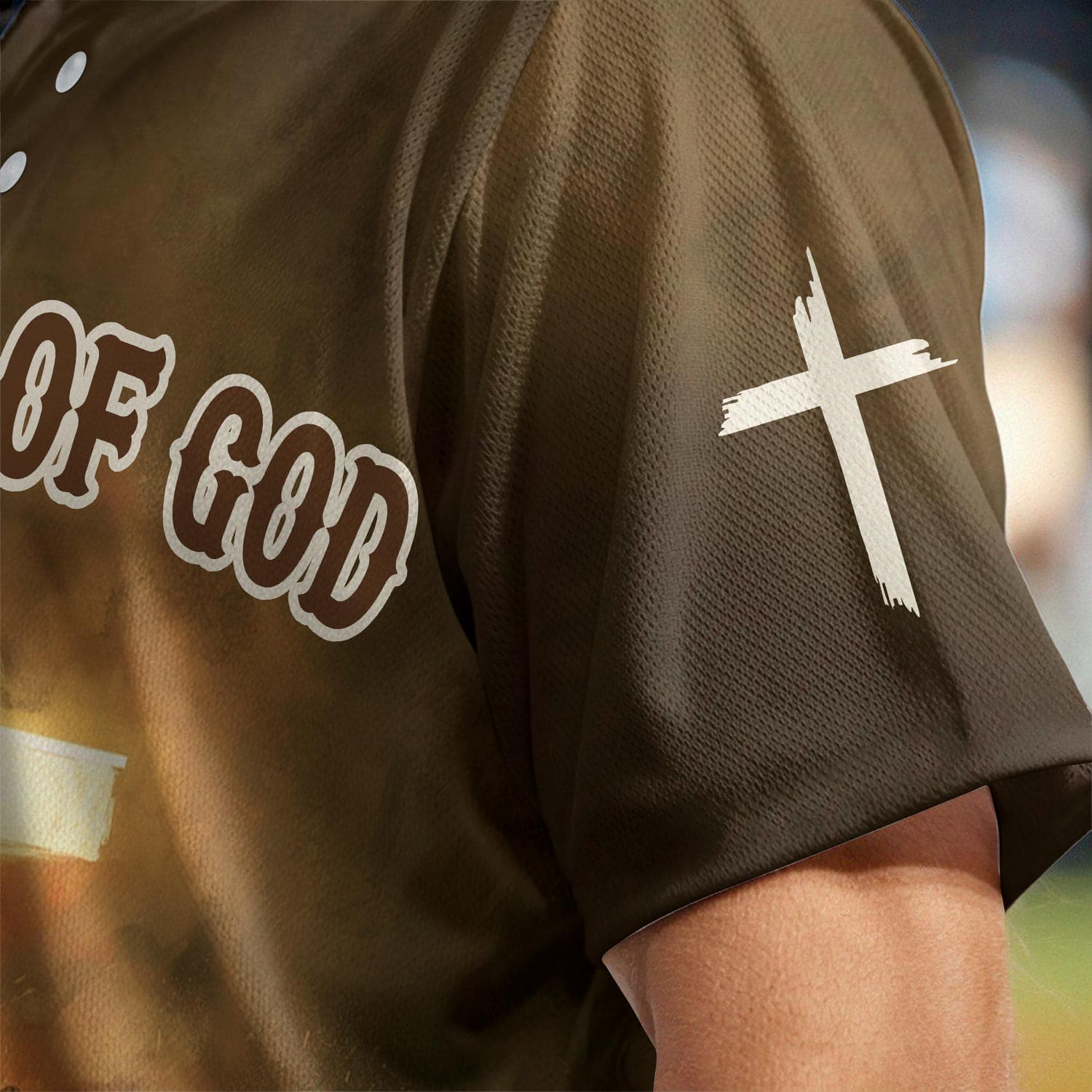 Armor of God Warrior Baseball Jersey
