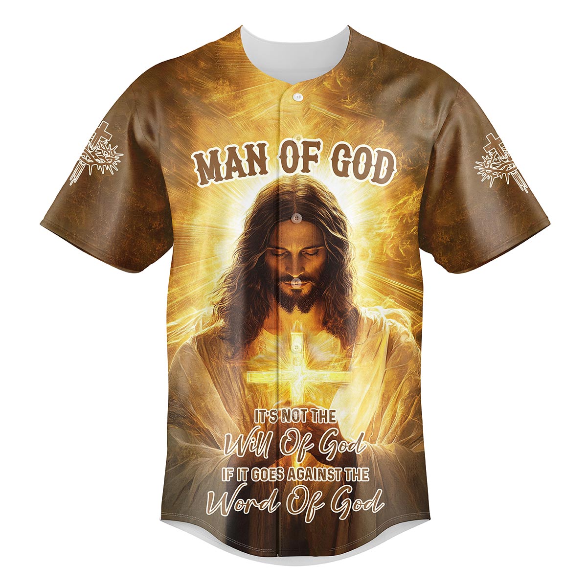 Will of God Word of God Baseball Jersey