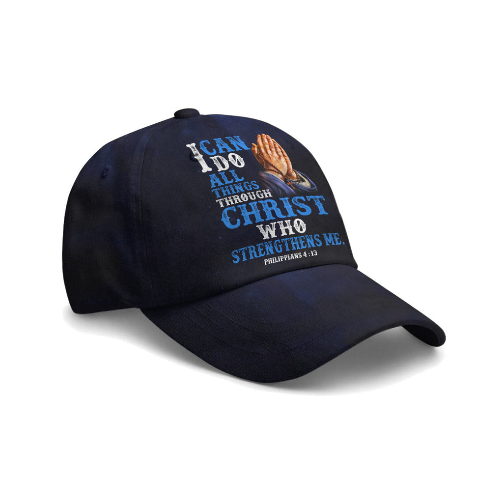I can do All Things Through Christ Baseball Cap