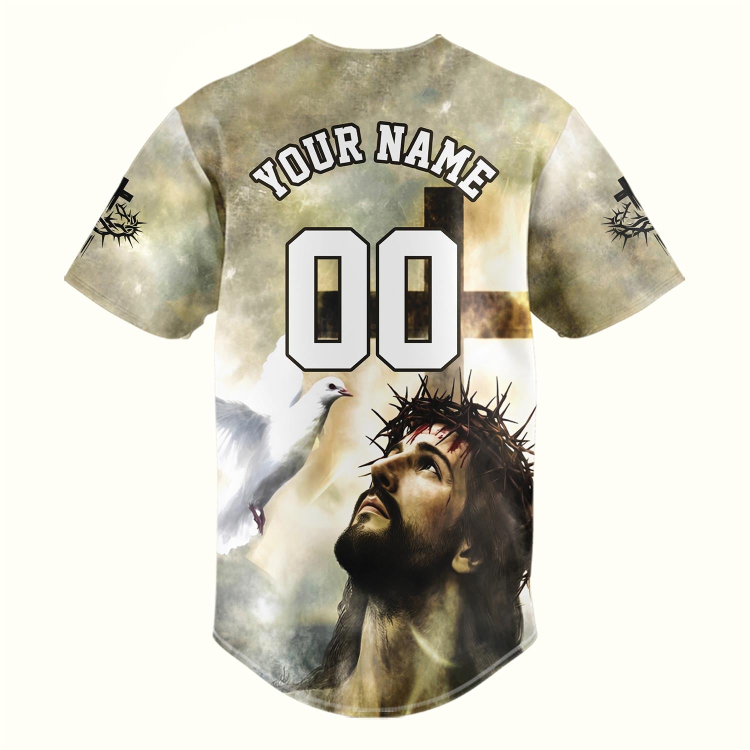 Child of God – Divine Grace Jesus Baseball Jersey
