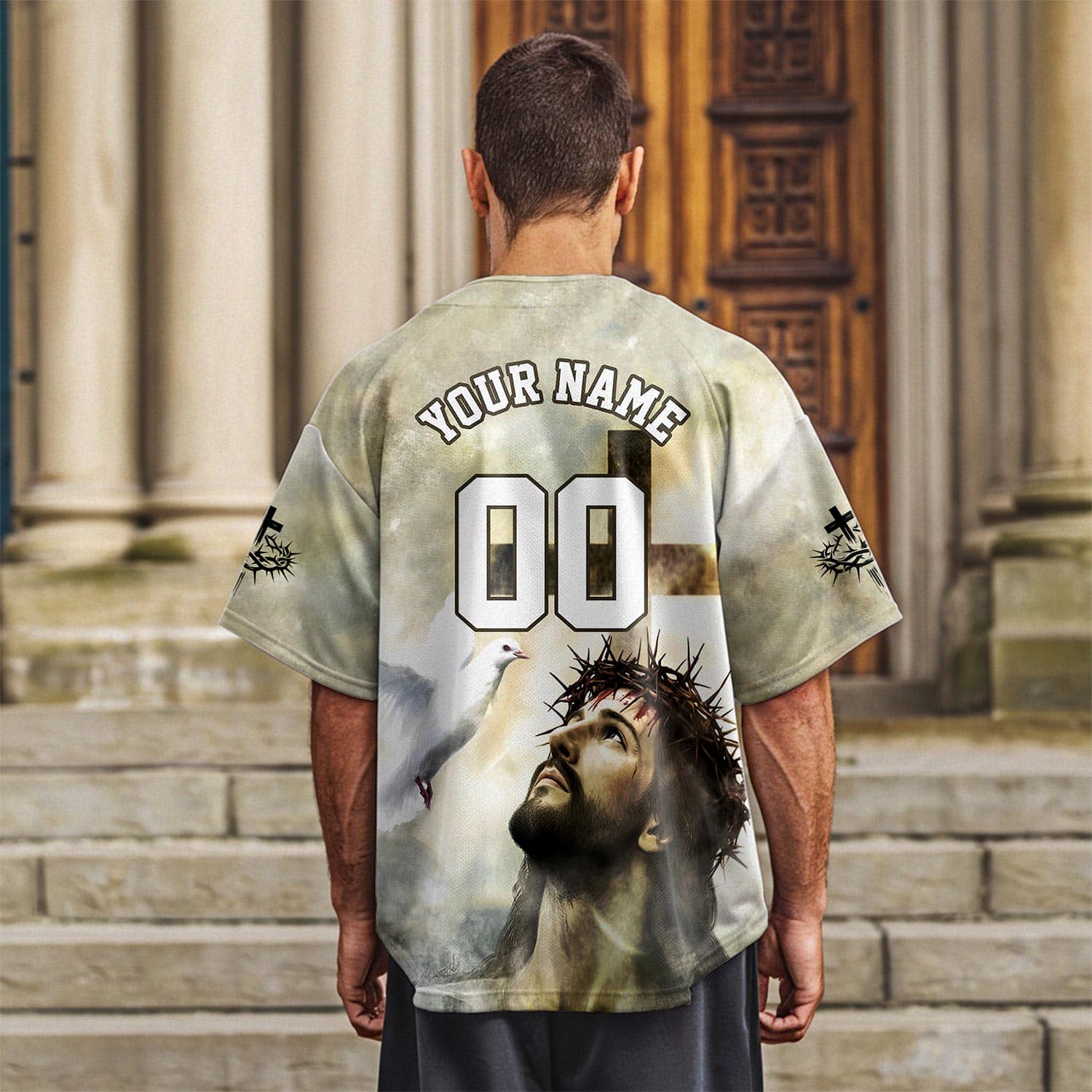 Child of God – Divine Grace Jesus Baseball Jersey