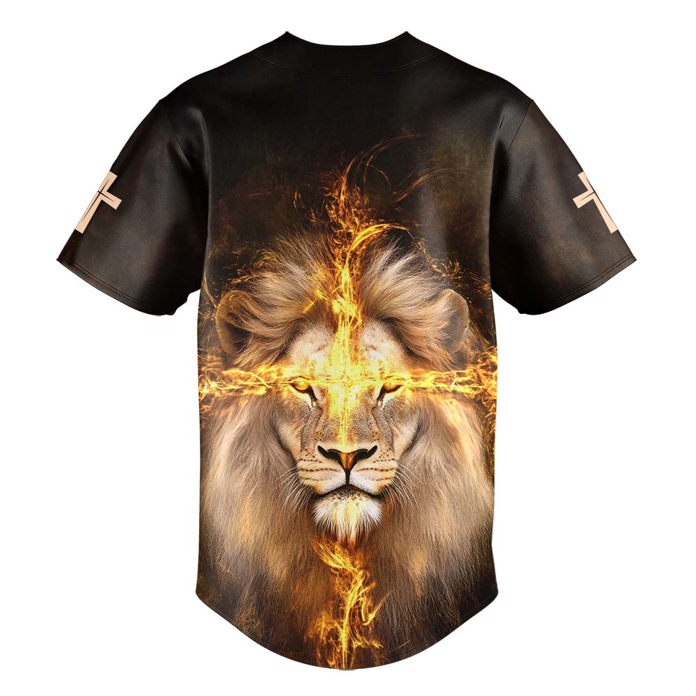 Faith over Fear Lion of Judah Baseball Jersey Deal