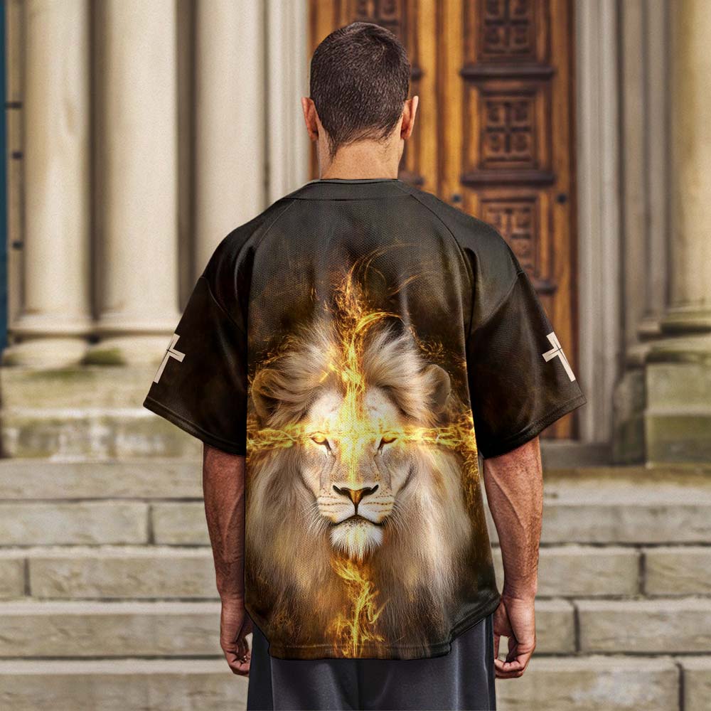 Faith over Fear Lion of Judah Baseball Jersey Deal