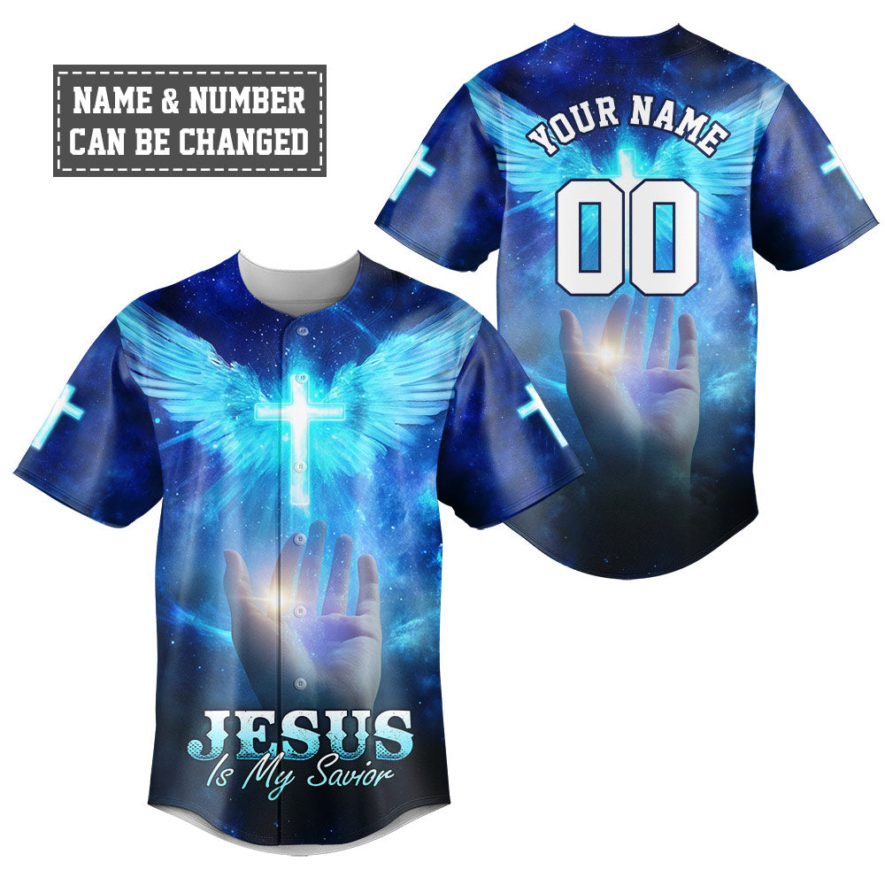 Jesus Is My Savior Baseball Jersey