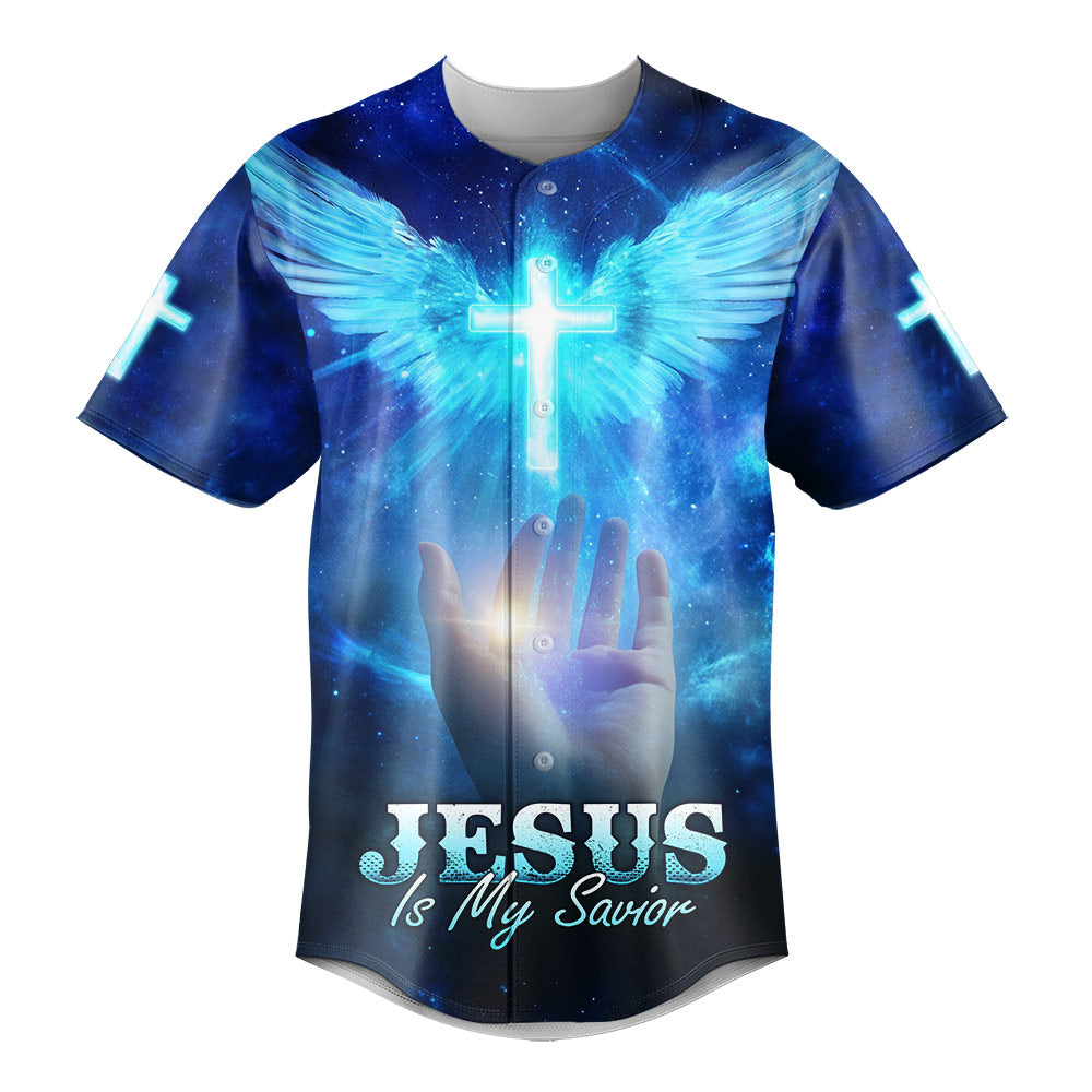 Jesus Is My Savior Baseball Jersey