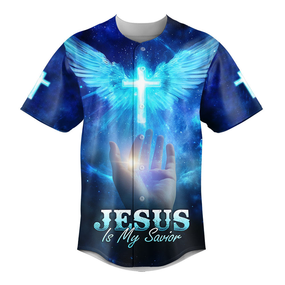 Jesus Is My Savior Custom Name Baseball Jersey