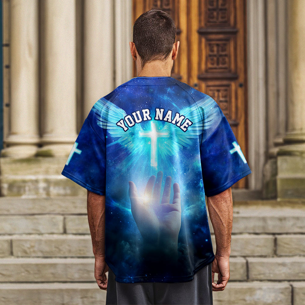 Jesus Is My Savior Custom Name Baseball Jersey