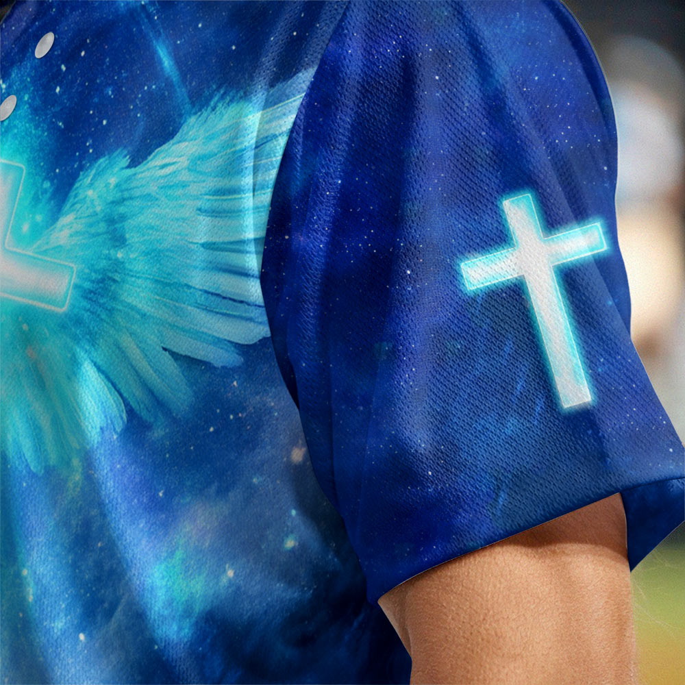Jesus Is My Savior Custom Name Baseball Jersey