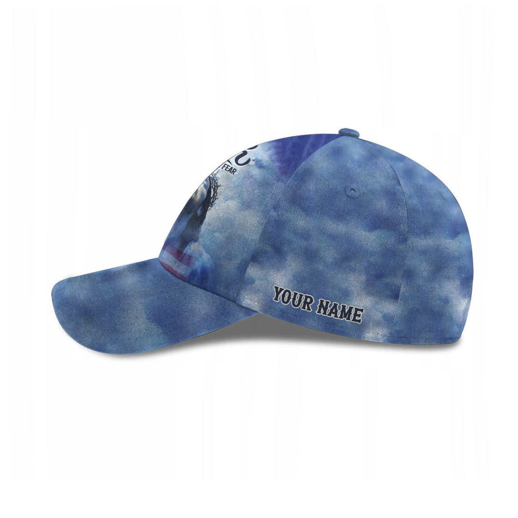 Jesus Faith Over Fear Baseball Cap
