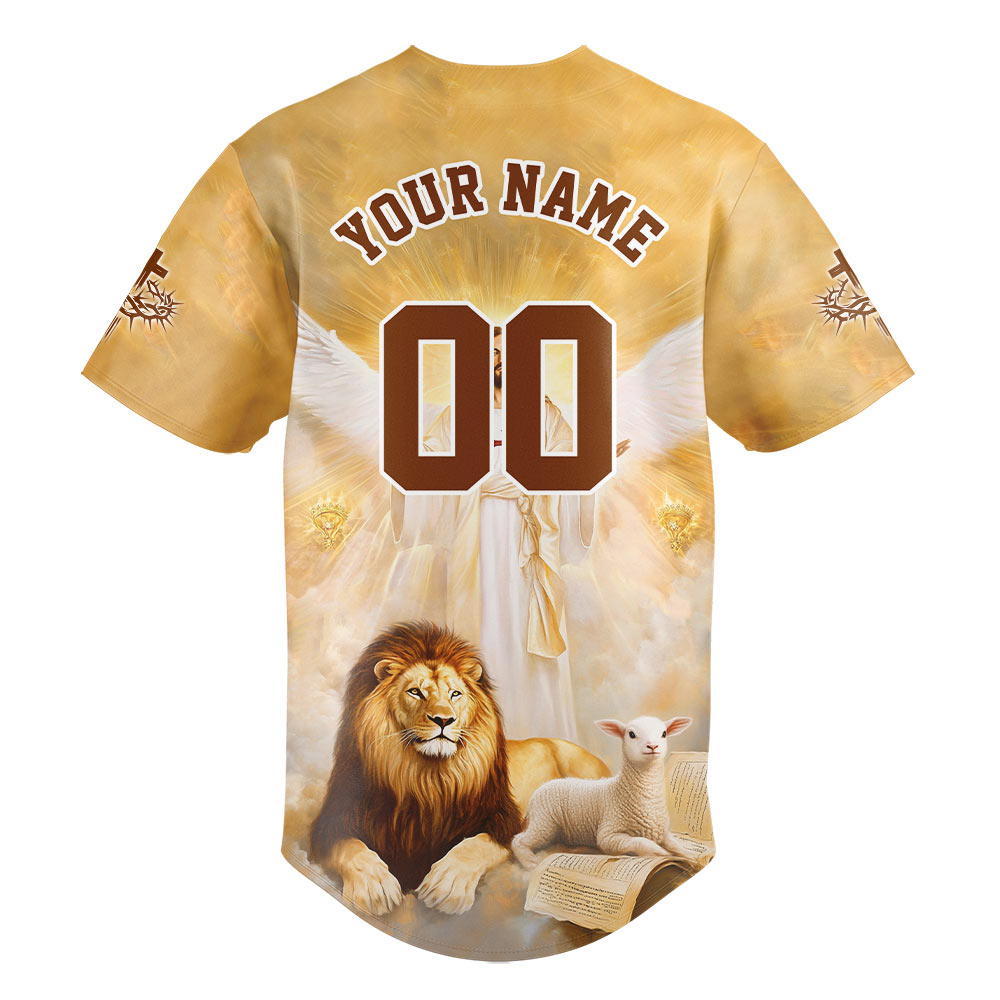 Jesus Child Of God Baseball Jersey